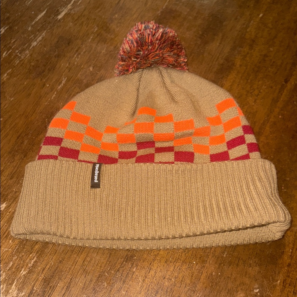 Patagonia Brown Knit Beanie